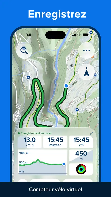 Bikemap - Itineraire vélo GPS screenshot 6 of 8