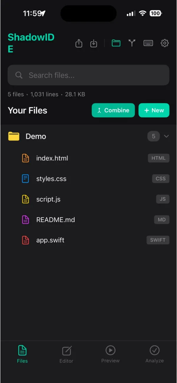 Screenshot #2 pour ShadowIDE