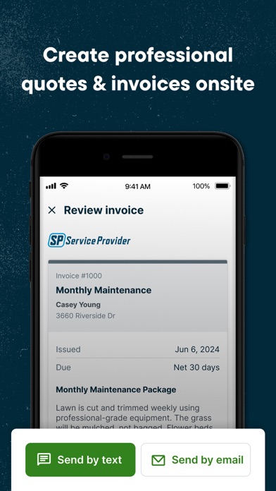 Screenshot 4 of Jobber Field Service Software App