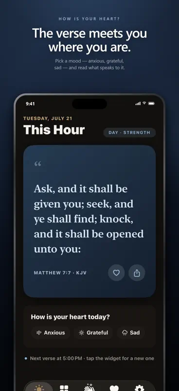Hourly Verse — Bible Widget screenshot 4 of 6