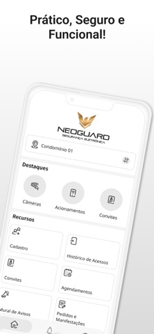 Neoguard Control iPhone screenshot