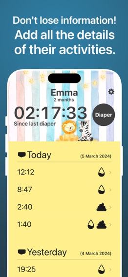 Grow: Baby Tracker & Timersのおすすめ画像6