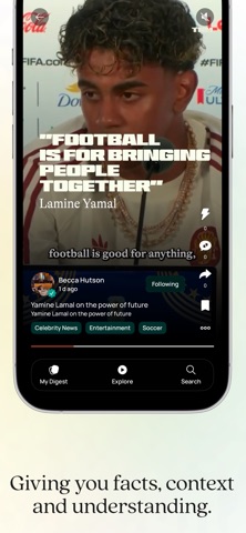 SaySo: Curated News Digests iPhone screenshot 4
