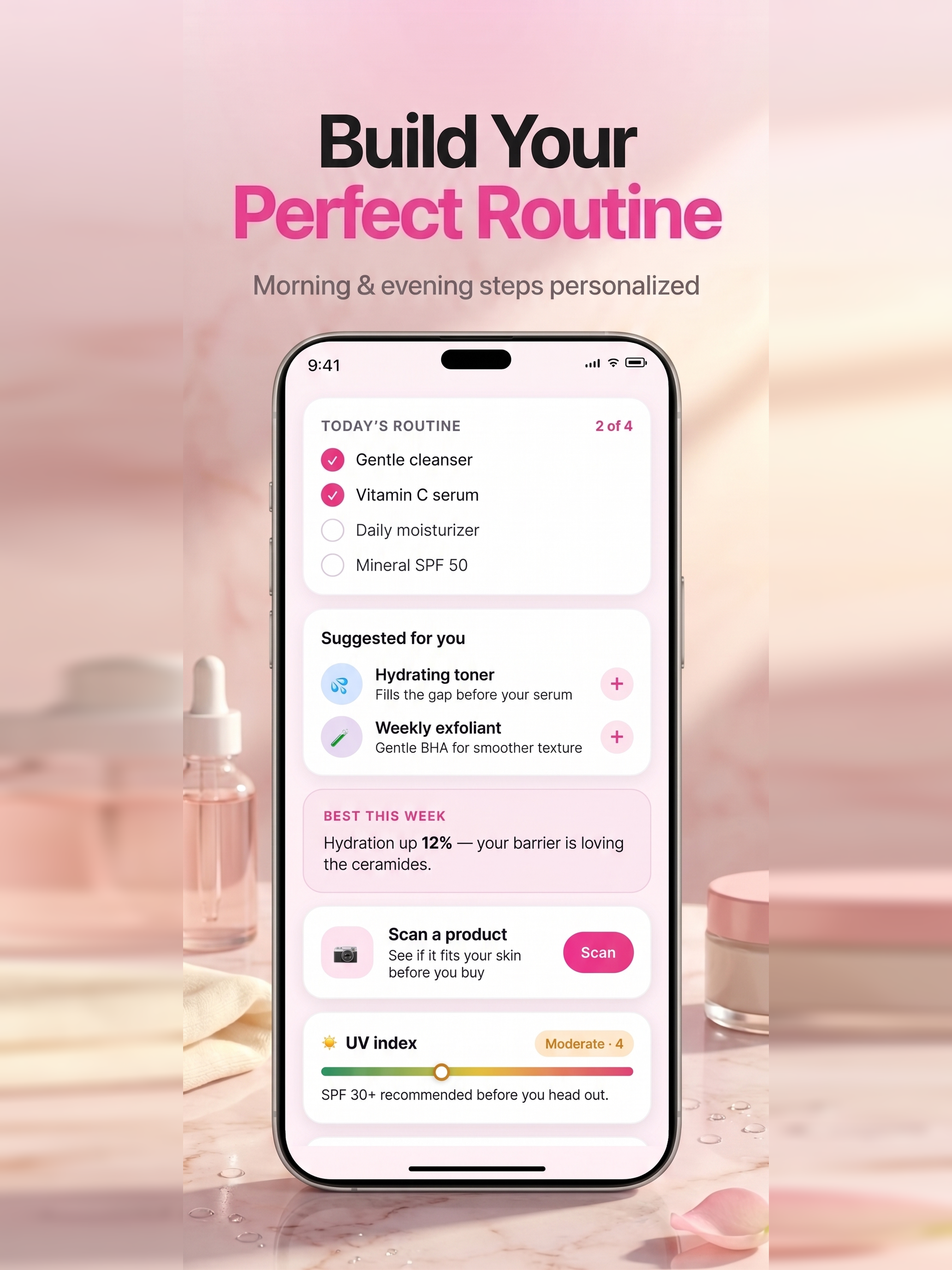 Glowly: Glow Up Skin Scanner screenshot 11