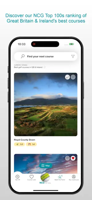 National Club Golfer - T100s screenshot 1