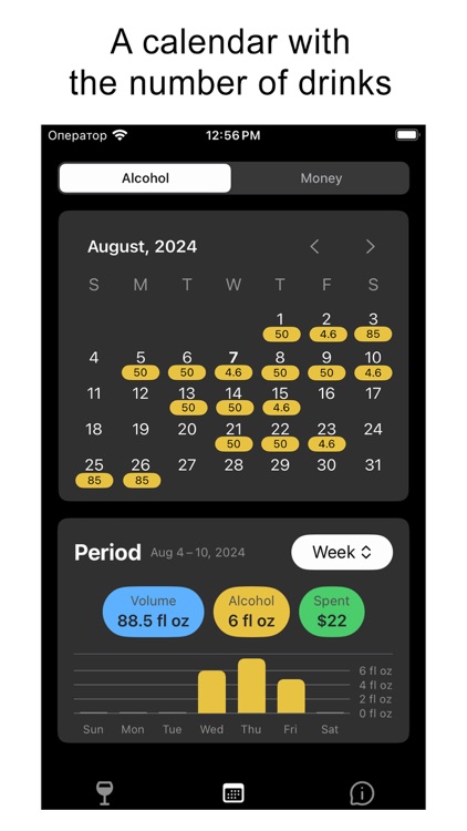 Alco Tracker - Drink Calendar