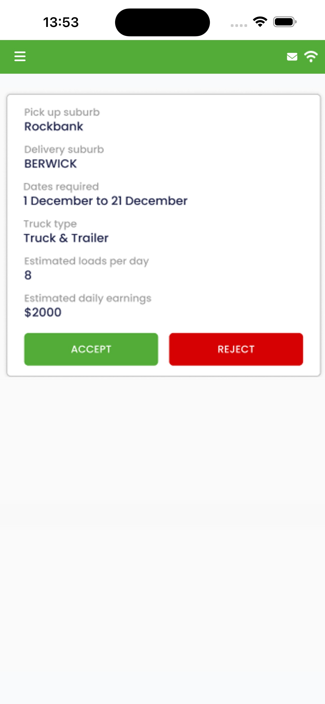 LOFTS Driver App