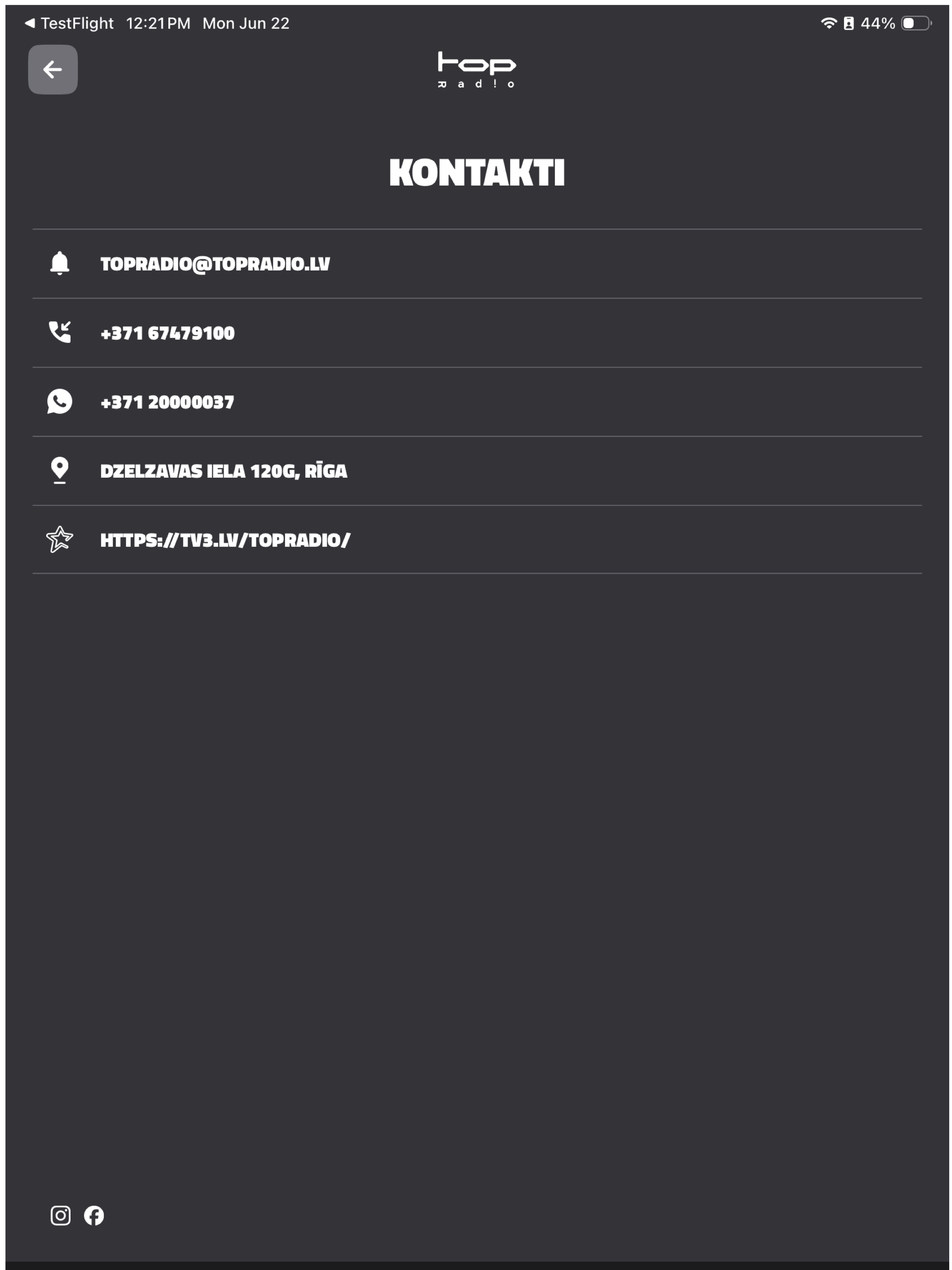 TOP radio Latvija