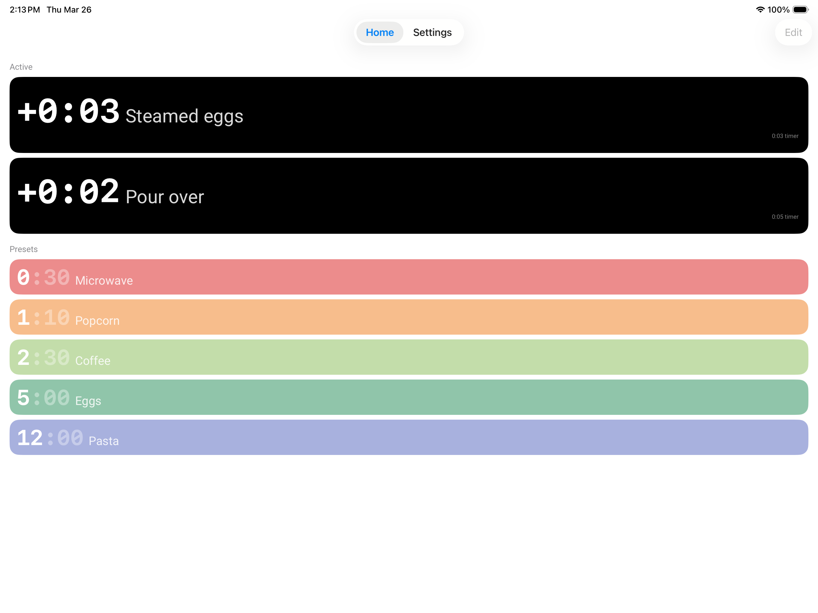 Kitchen Timer for busy cook screenshot 10