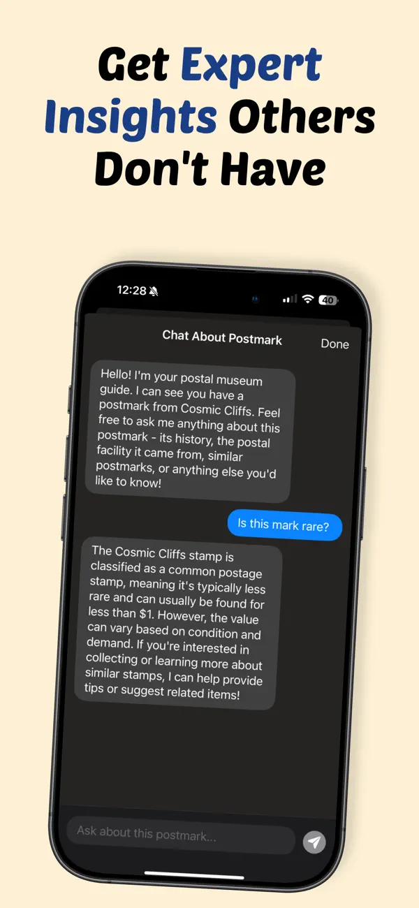 #5. Stamp & Postmark Identifier (iOS) Ved: PixelPort LLC