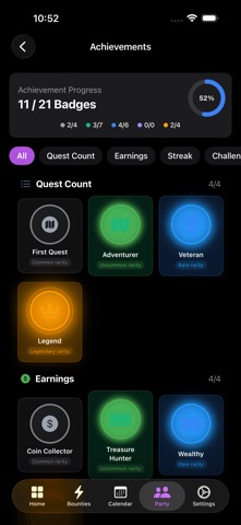 BonusQuest screenshot