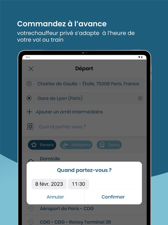 Screenshot #6 pour Marcel | VTC |Chauffeur Privé