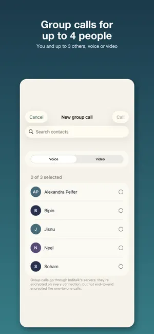 Inditalk screenshot 3
