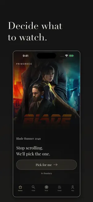 PrimoReco — Movie Picks screenshot 1