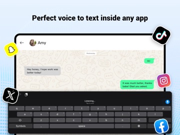 Xboard: AI Voice Keyboard iPad screenshot