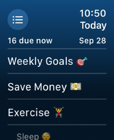 Strides: Habit Tracker + Goals Screenshot