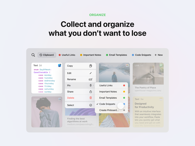 ‎Paste – Limitless Clipboard Screenshot
