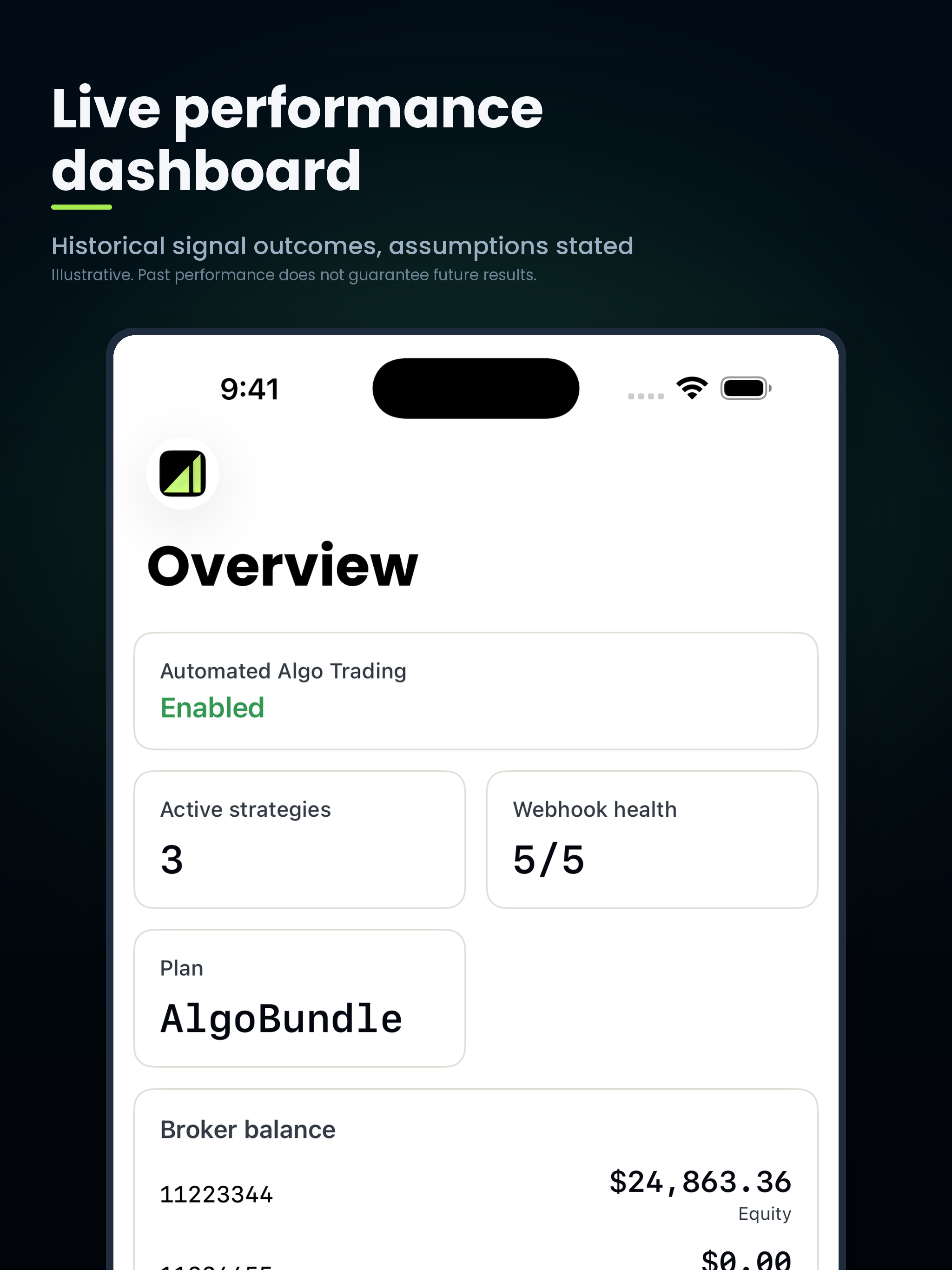 AlgoIndex: Algorithmic Trading screenshot 8