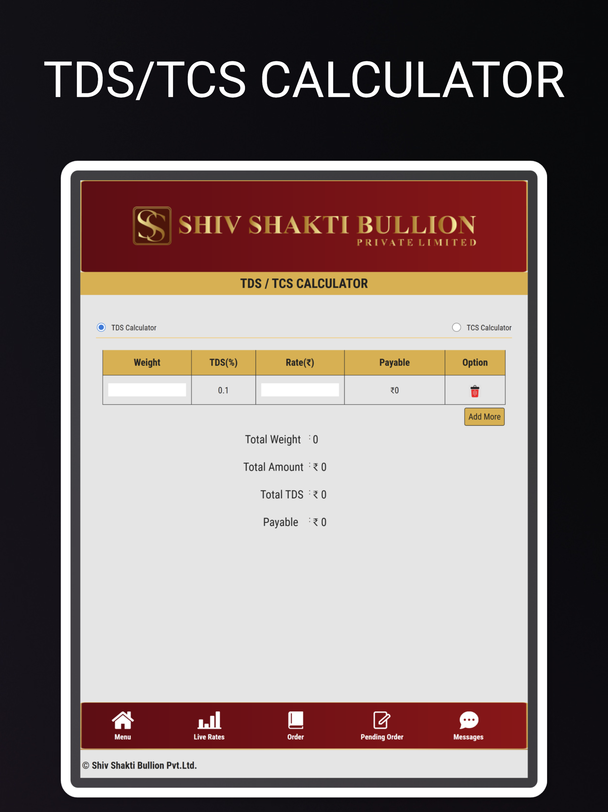Shiv Shakti Bullion screenshot 14