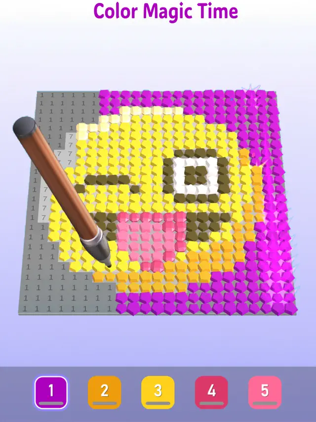 Diamond Painting ASMR Coloring screenshot 6