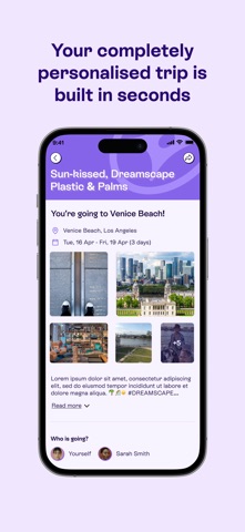 Yond : Trip Planning screenshot