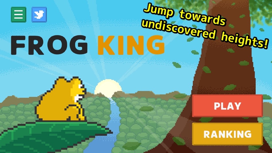 #2. Frog King - 100 Jump Challenge (iOS) โดย: NAKASHIN, K.K.