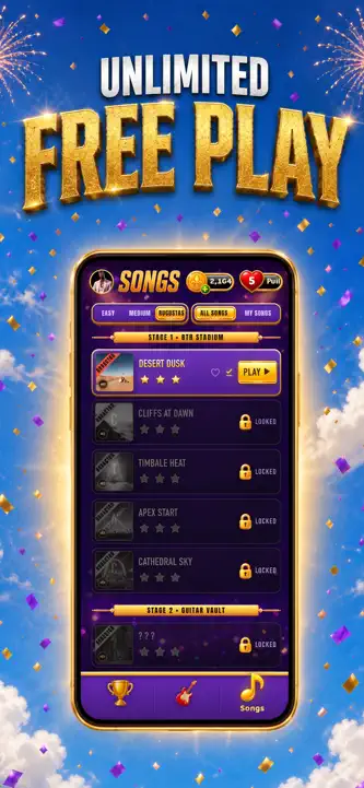 Born To Rock: Rhythm Game screenshot 8