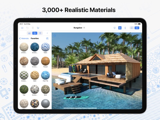Live Home 3D - House Design iPad app afbeelding 5