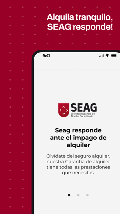 SEAG alquiler garantizado Screenshot