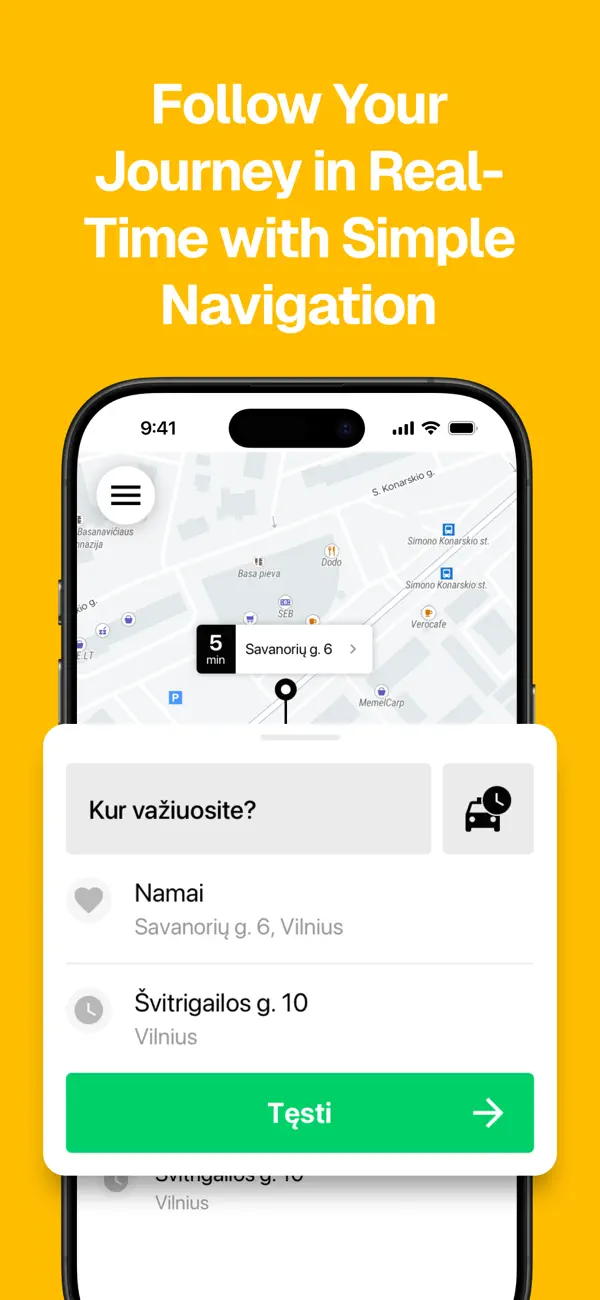 Screenshot #2 pour Etransport - Taxi and more