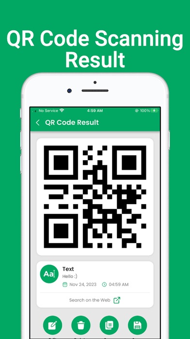 SnapQR : QR & BarCode Reader Screenshot 2 of 8