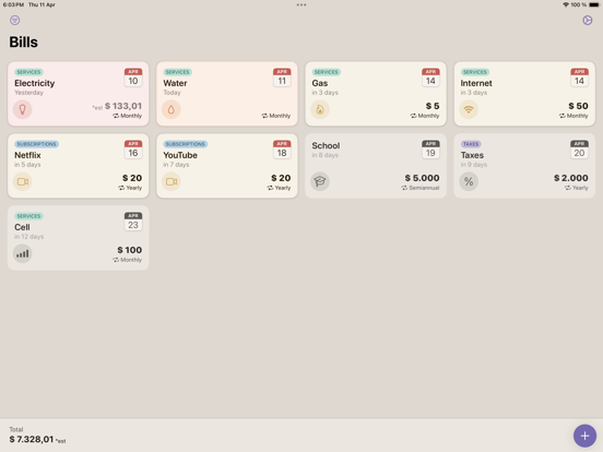 Screenshot #4 pour Billpad: Rappel de Factures
