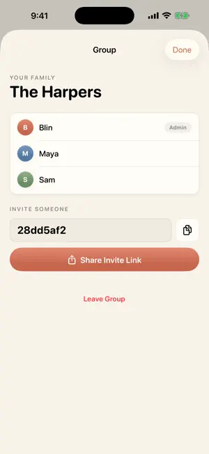 Family Shared Tasks: Todo List screenshot 4