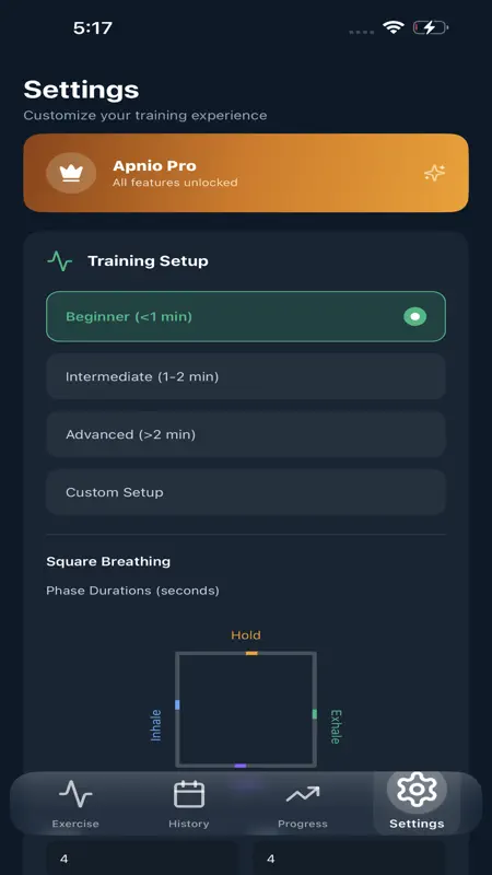 Freediving Trainings - Apnio screenshot 3 of 6