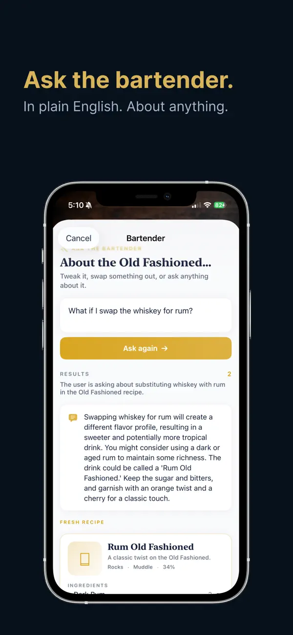 Screenshot #1 pour Barback: Cocktails