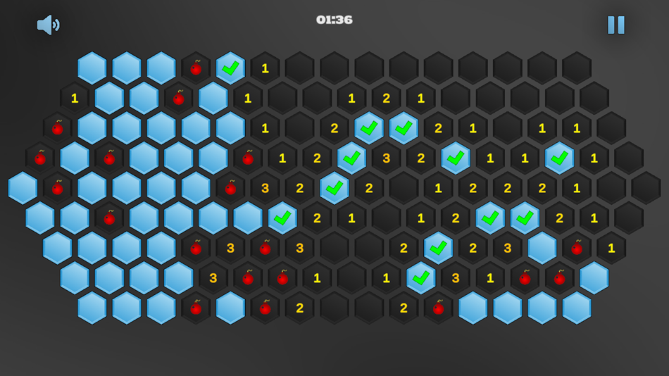 #4. HexSweeper (iOS) Podle: Alan Watton