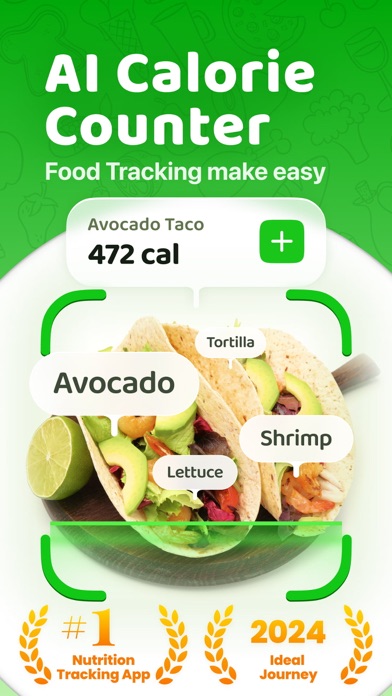 Screenshot #1 pour Calo: compte-calories