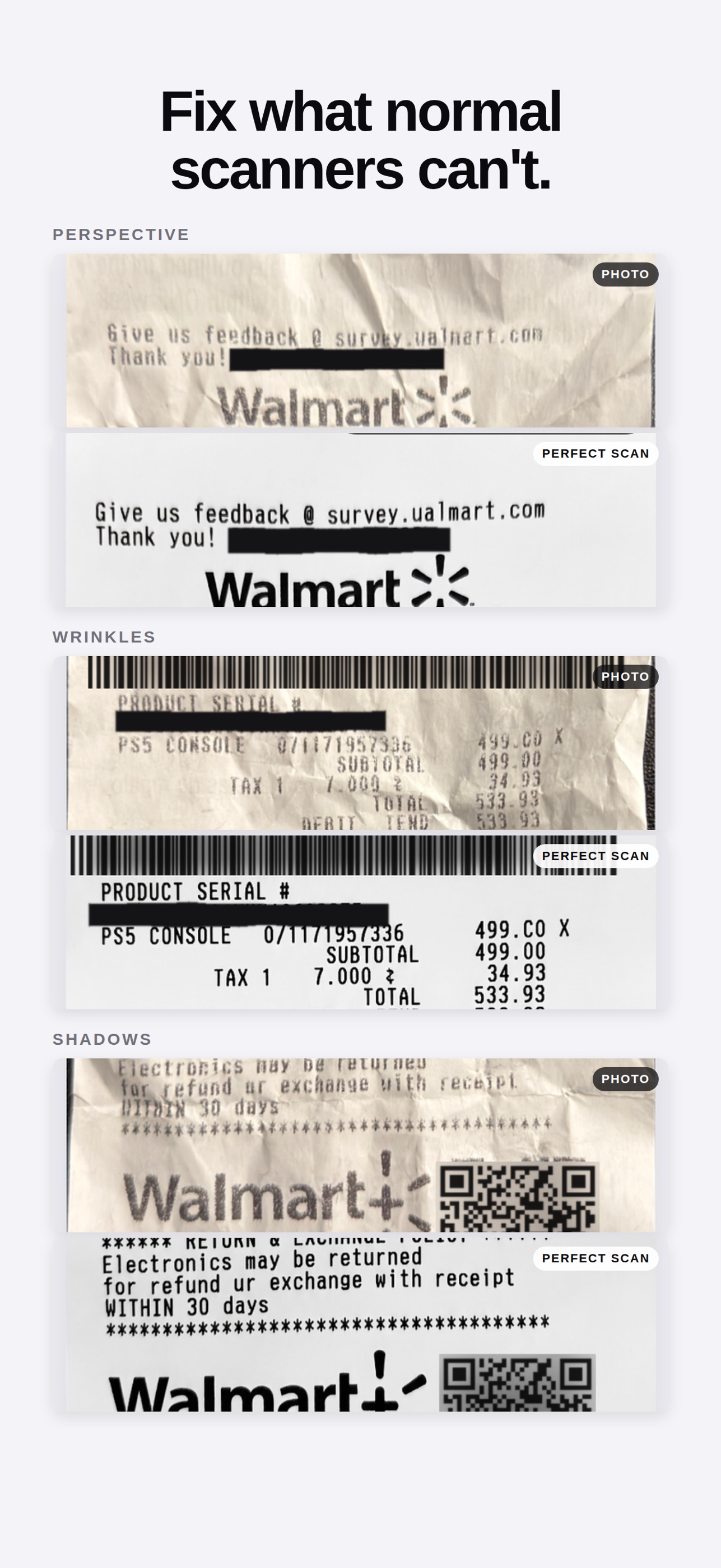 Screenshot 2 of Perfect Scan: Document Scanner