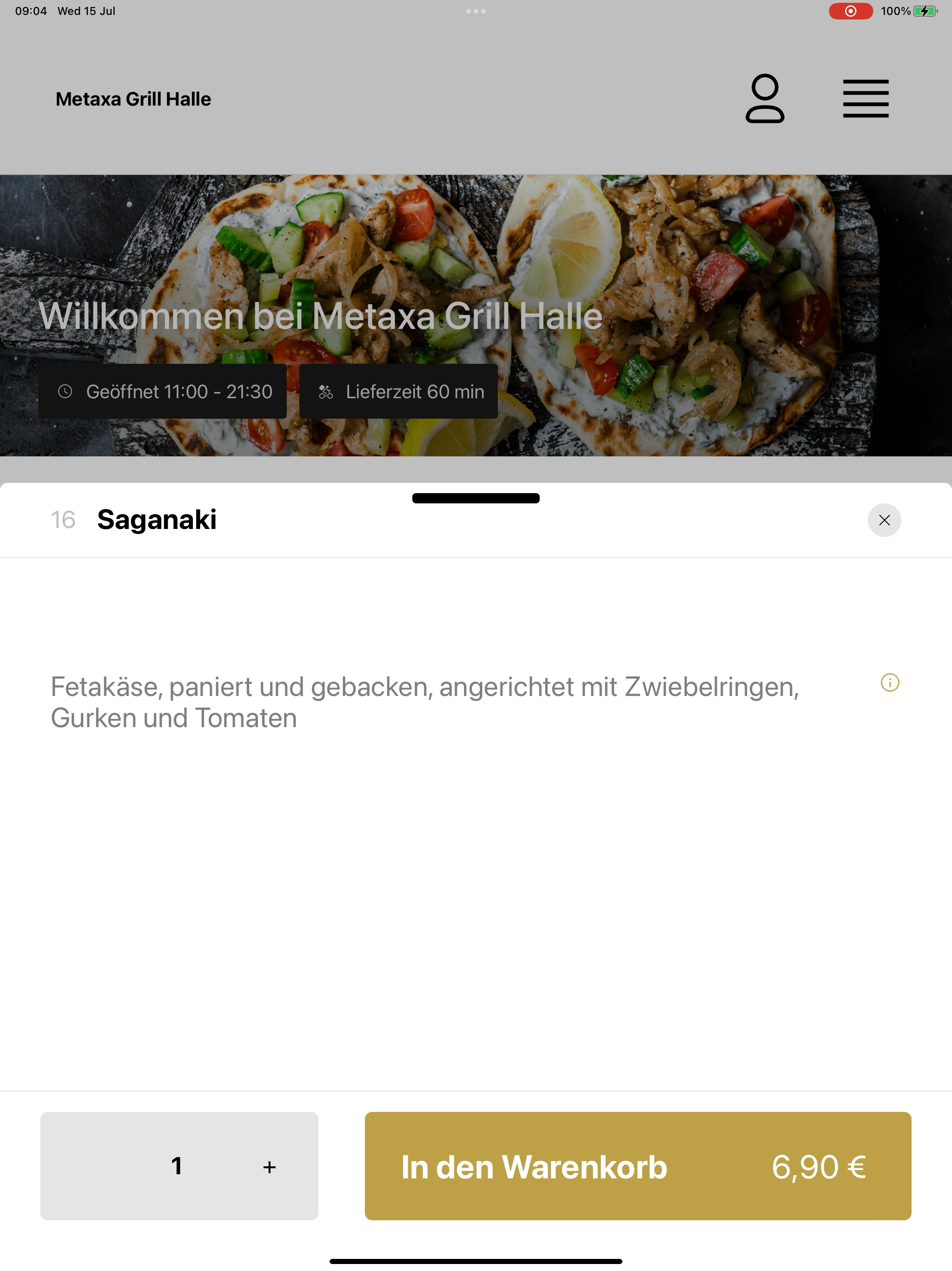 Metaxa Grill screenshot 15