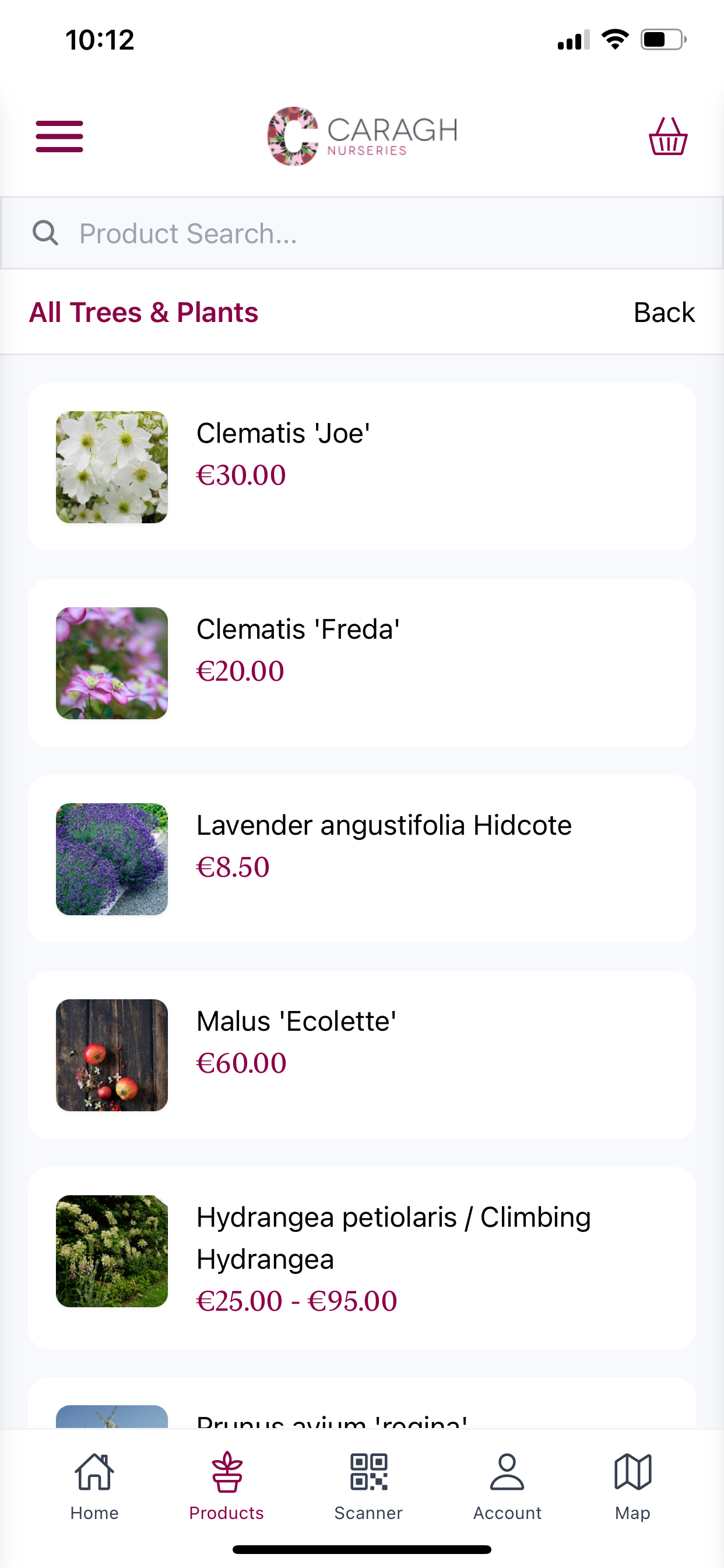 Caragh Nurseries screenshot 5