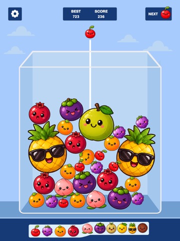 Fruit Fall: Match Fruit Puzzle iPad screenshot