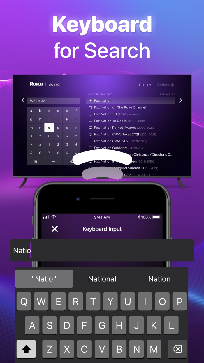 Cast to TV Universal TV Remote