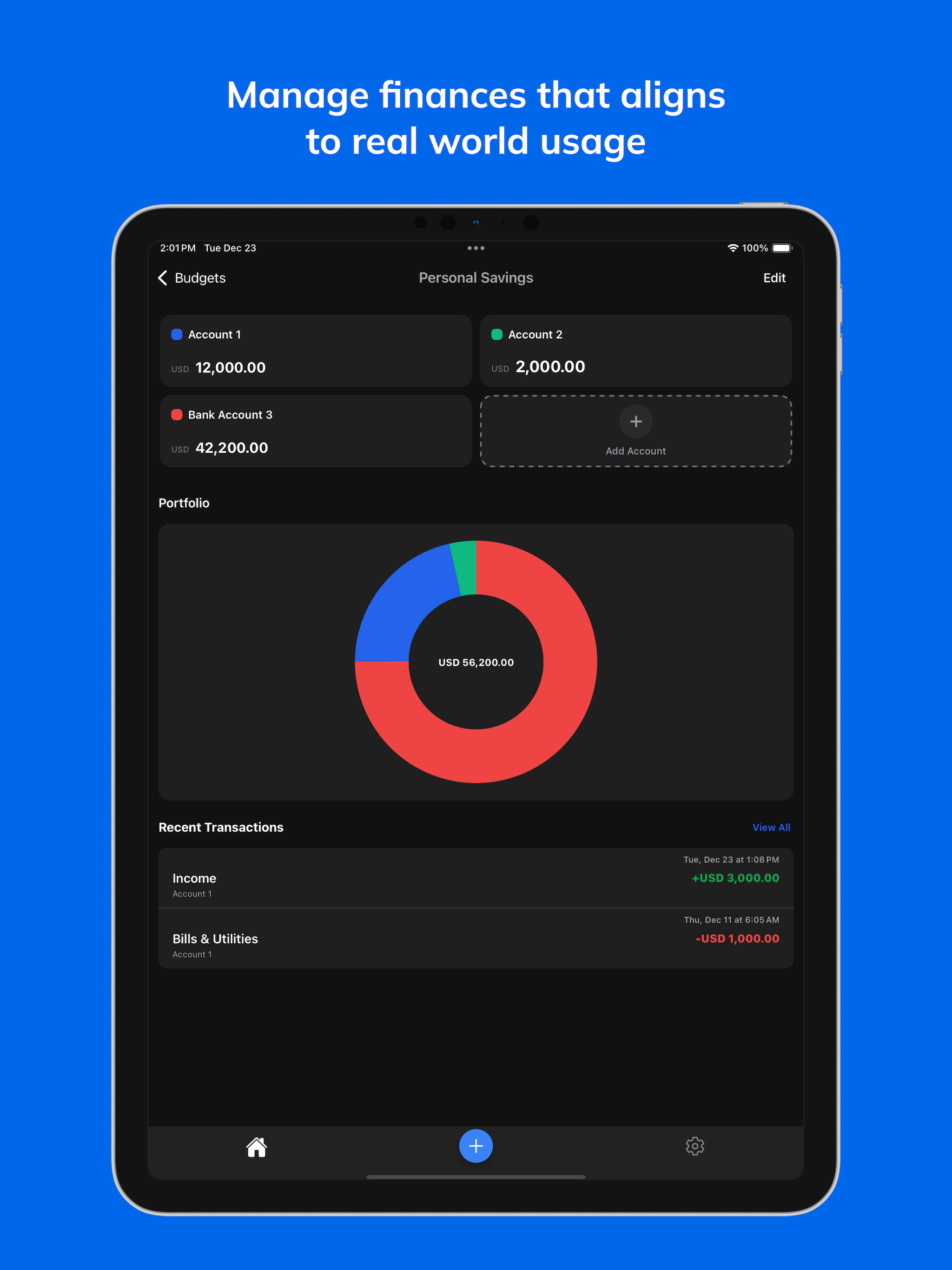 FreeBudget: Budget Tracker