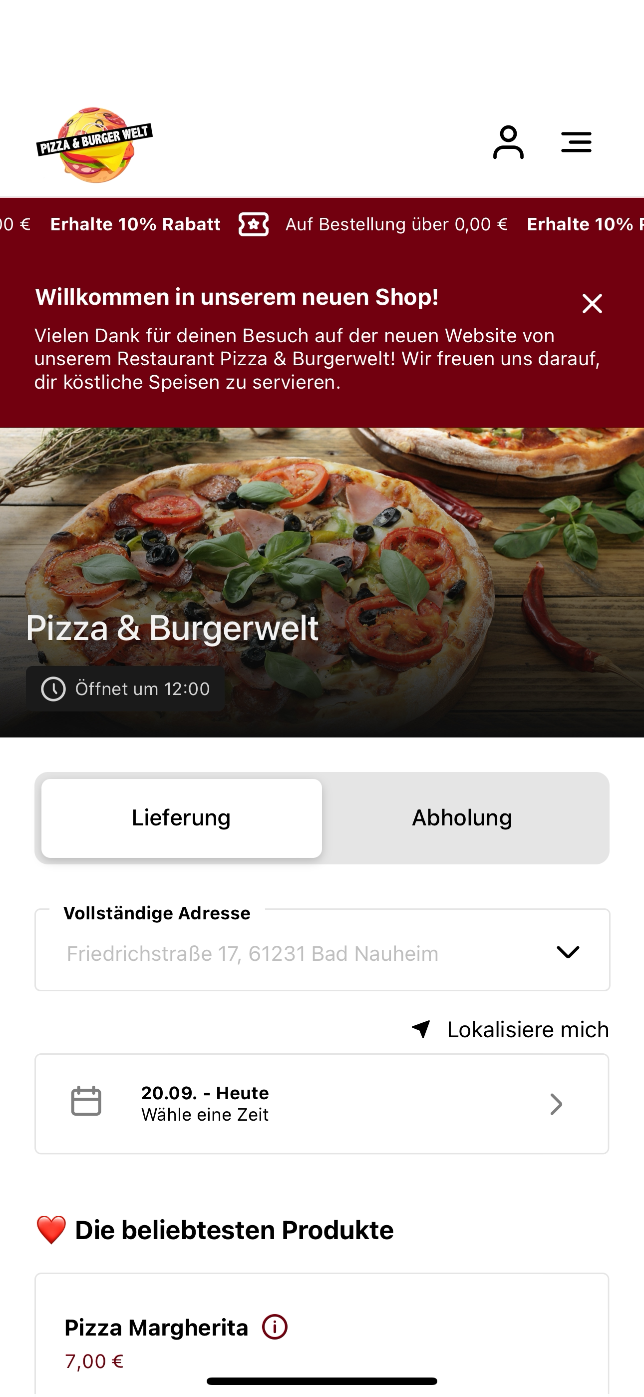 Pizza & Burgerwelt screenshot 3