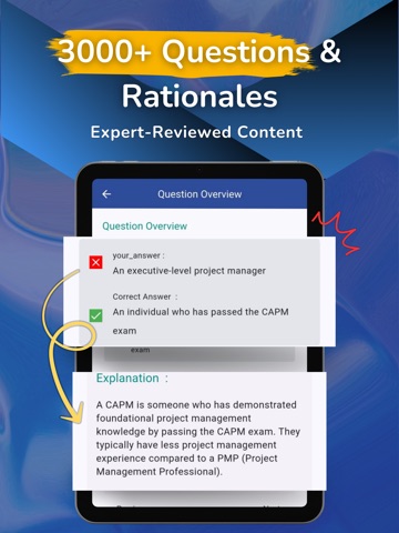 PMP Prep Guide 2026 - PMPFocus iPad screenshot
