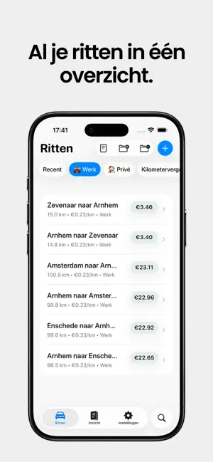 RitKosten screenshot 1