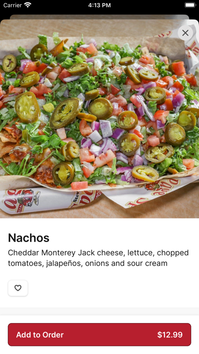 Stevie Tomato's iPhone screenshot 3 - Food & Drink app