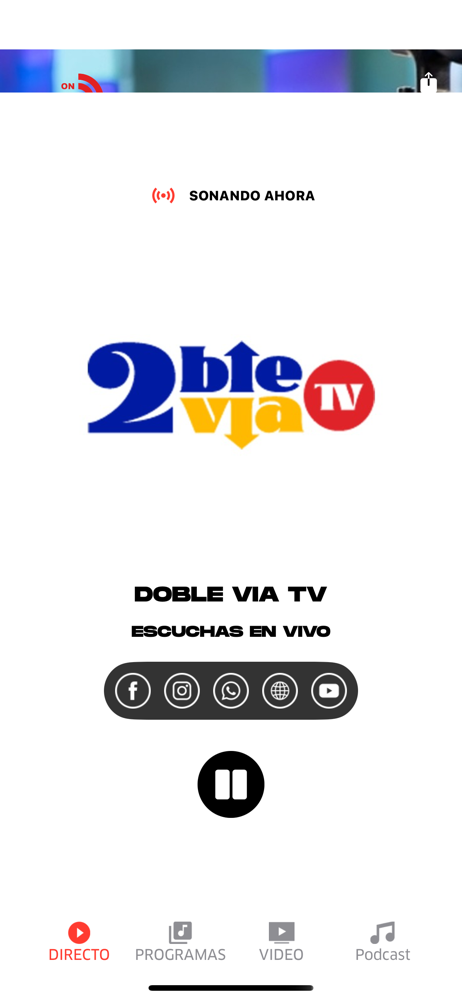 Doble Via TV screenshot 2