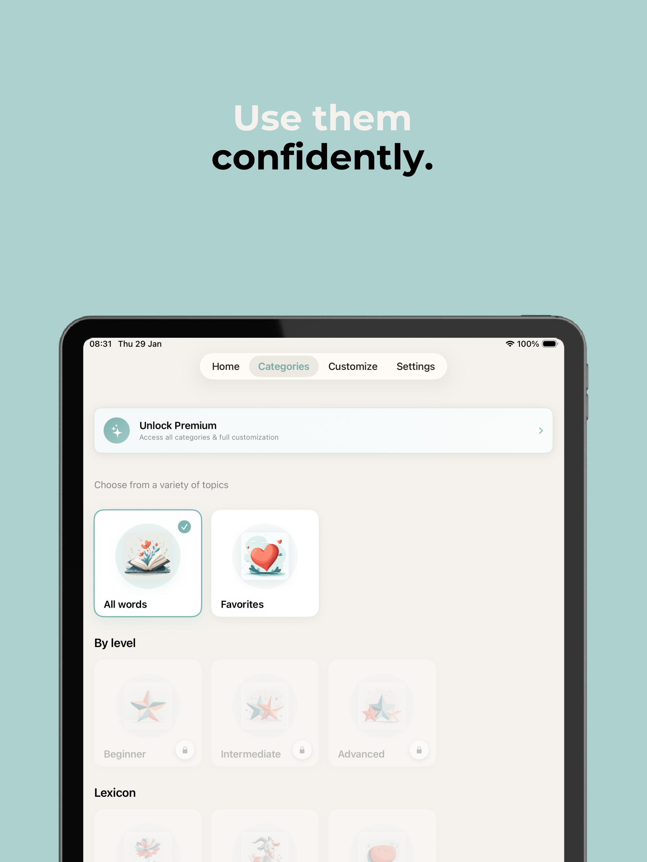 Lexicon - Learn words daily