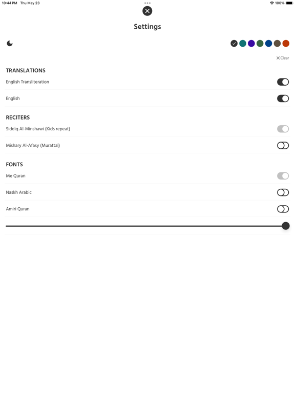 Juz30 iPad screenshot 2 - Reference app